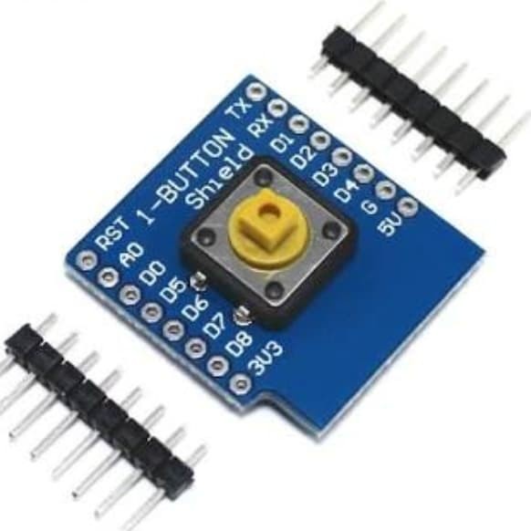 Shield button D1 mini WiFi wemos nodemcu
