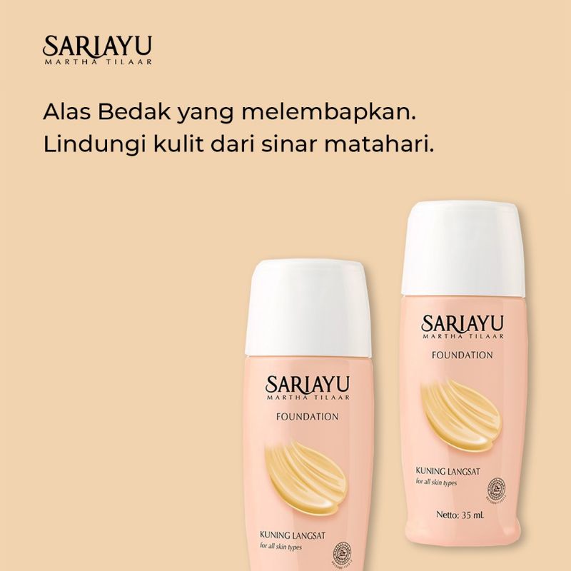 Sariayu Foundation Liquid 35gr