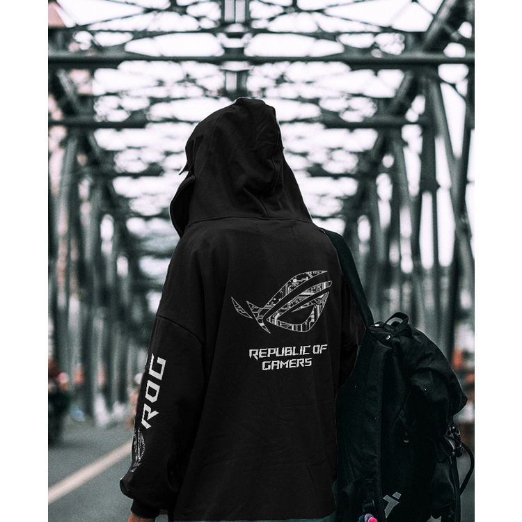 Unsettled Hoodie ROG System Asus Gaming Premium Unisex