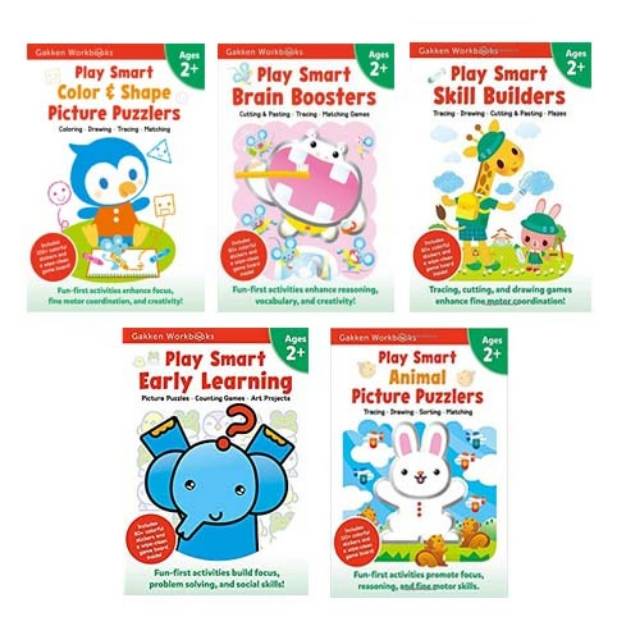 

GAKKEN PLAYSMART WORKBOOK 2+