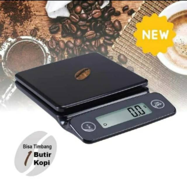 HARNIC HELES HL3850 ORIGINAL &amp; GARANSI RESMI COFFEE SCALE - Timbangan Dapur Digital HL-3850