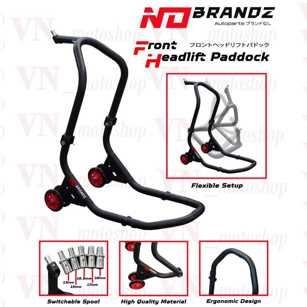 Paddock Depan Headlift NO BRANDZ Universal Ninja 250Fi, New Ninja, 150RR