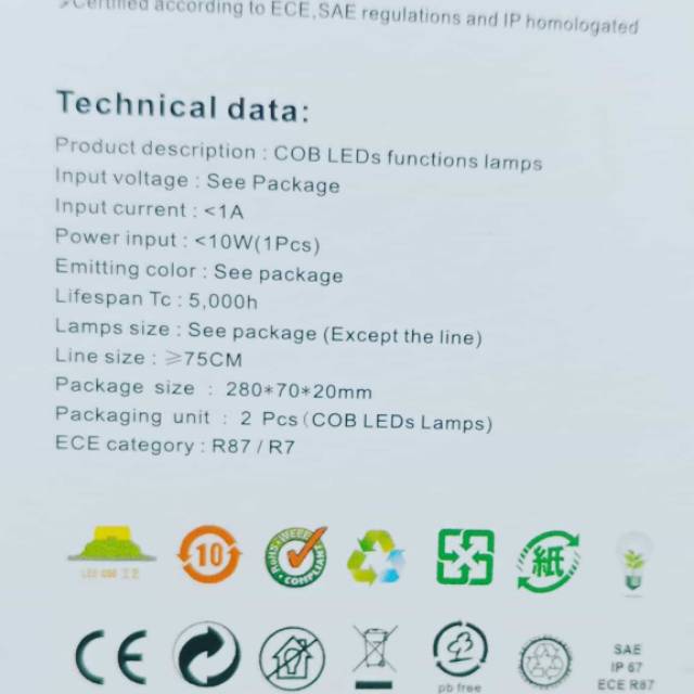 lampu led plasma drl