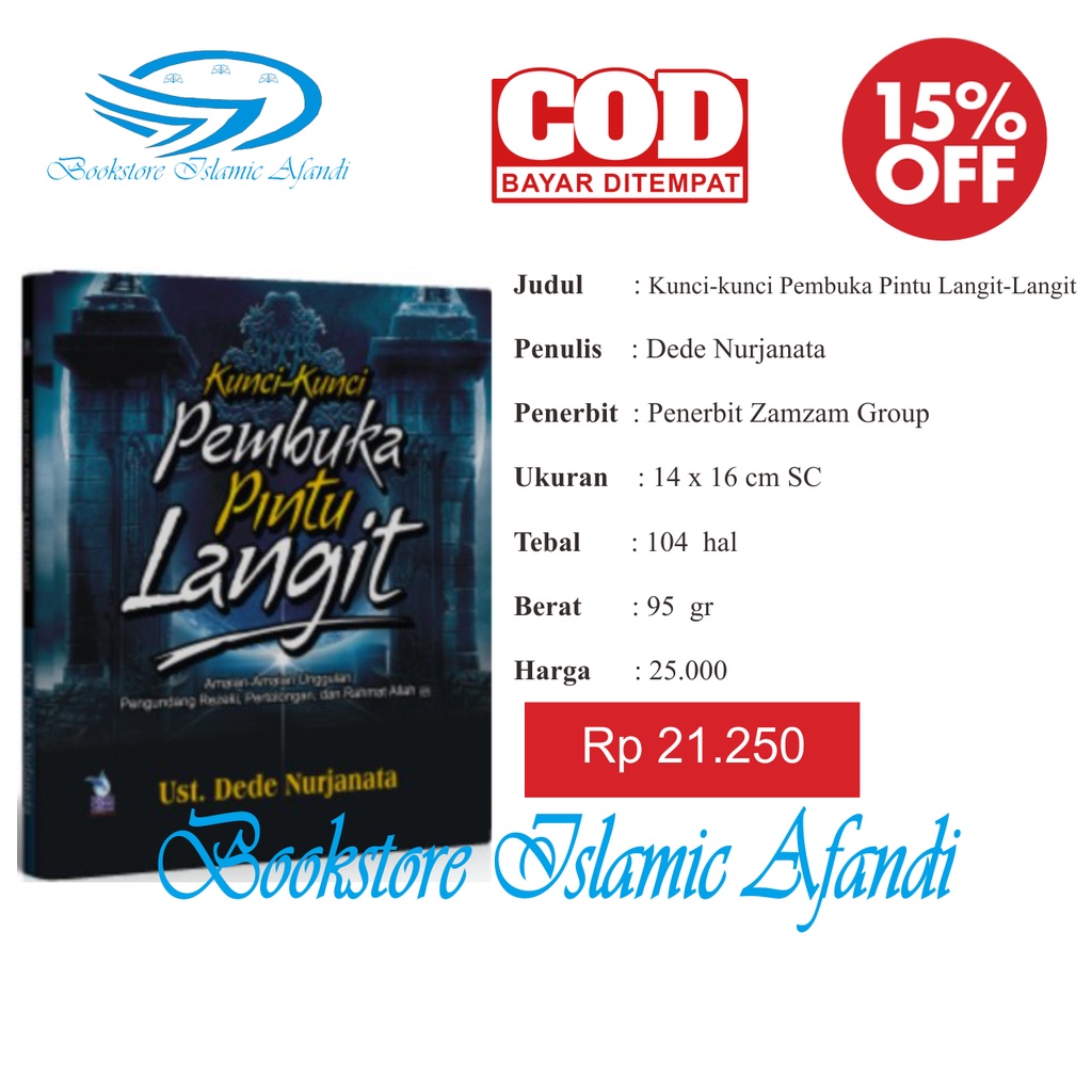 Kunci-kunci Pembuka Pintu Langit-Langit - Penerbit Zamzam Group