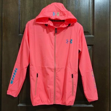 JAKET MICRO RUNNING UA LADIES GRADE ORI IMPORT