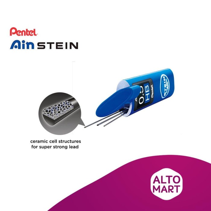 

Hemat Pentel Ain Stein Mechanical Pencil Lead Refill 0.5 Mm Hemat