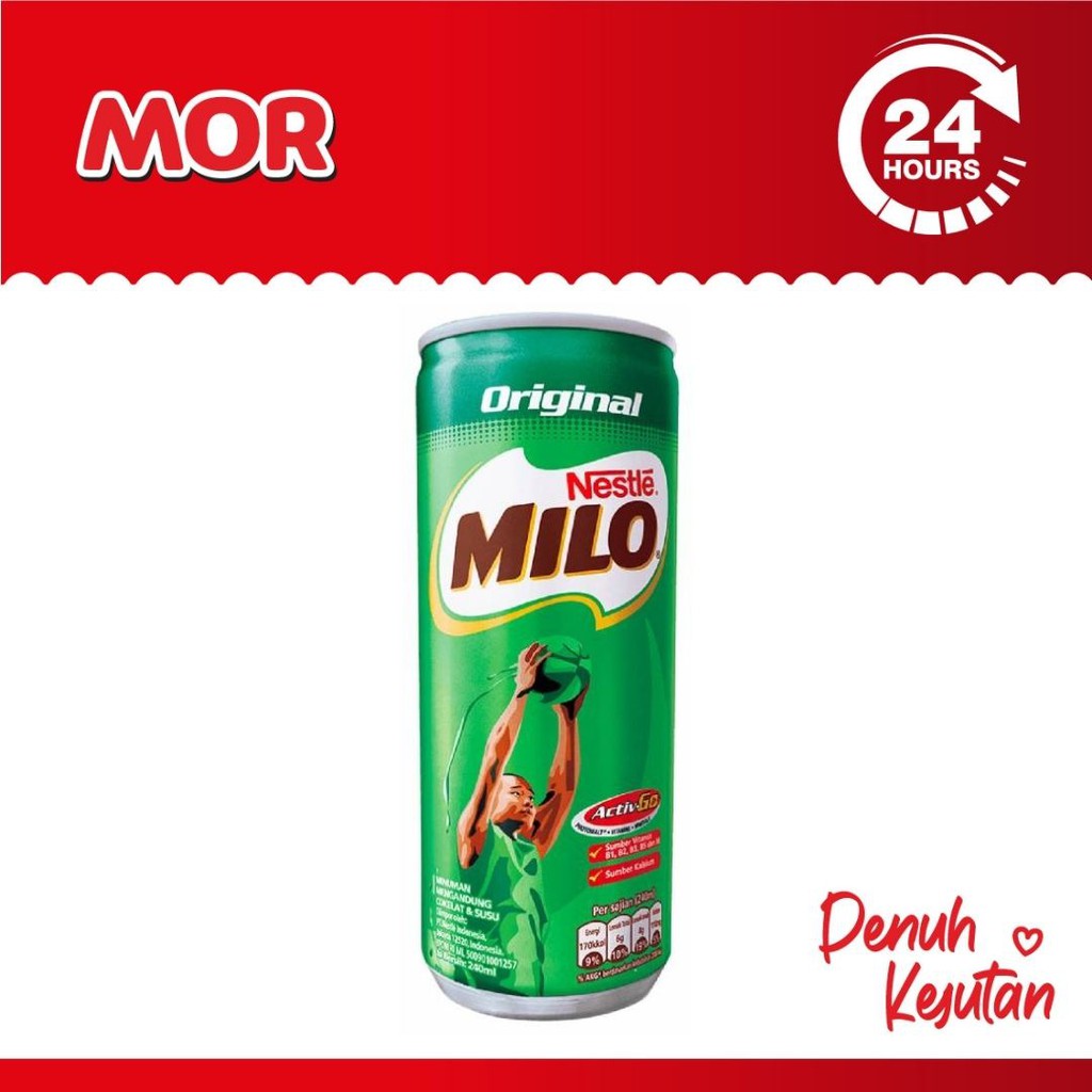 

MILO Susu Coklat Original Klg 220 ml