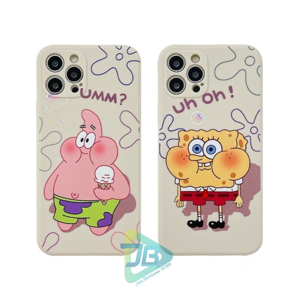 SOFTCASE MACARON PELINDUNG KAMERA CUSTOM SPONGEBOB OPPO VIVO SAMSUNG REALME XIAOMI IPHONE INFINIX FOR ALL TYPE JB5881