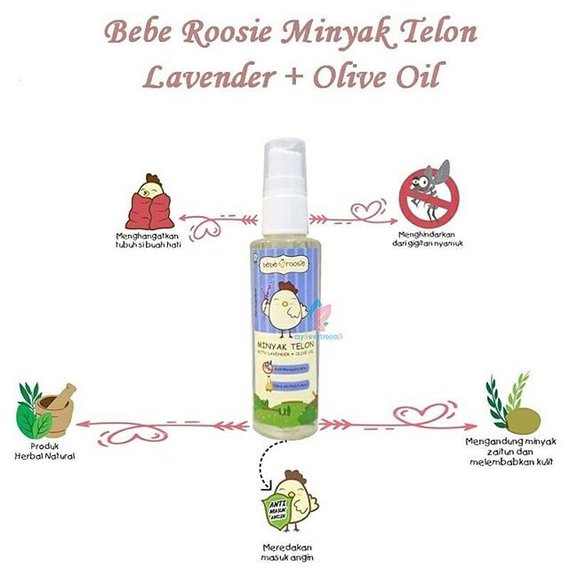 Makassar! Bebe Roosie Bugs Repellent / Anti Nyamuk Spray Lavender