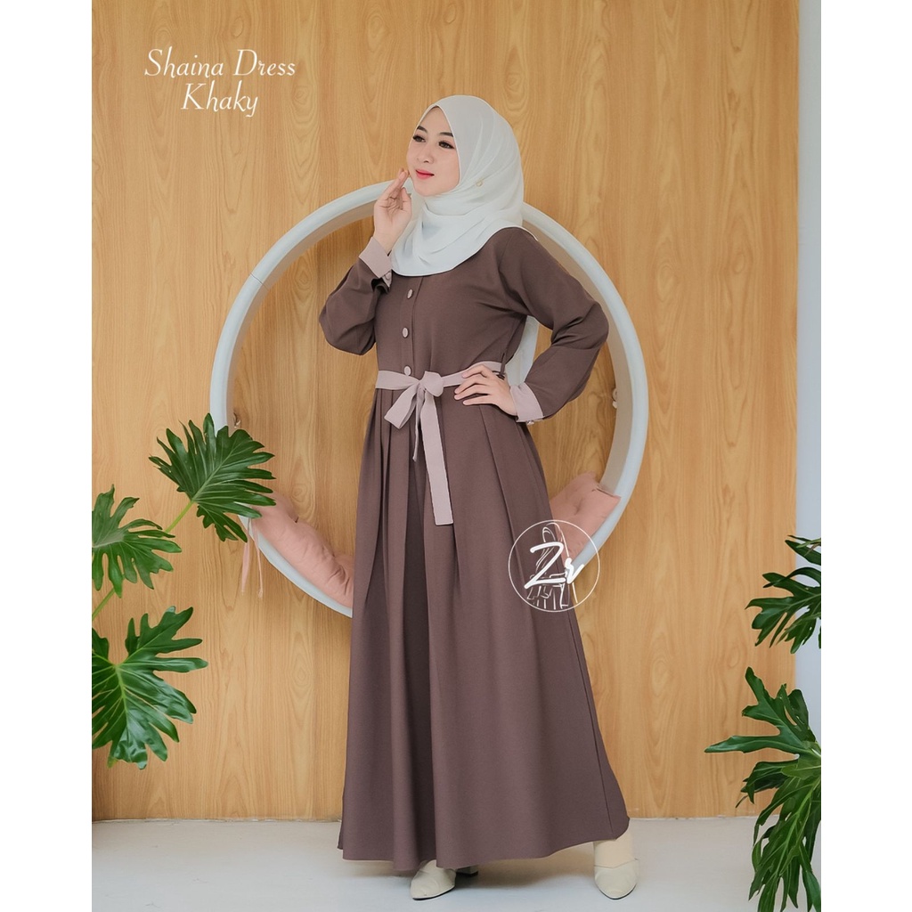 Dress SHAINA ZR DAN Babydoll kancing ori VIOLA syakila dan ITYCREPE mix ceruty REMAJA DEWASA OOTD FASHION MUSLIMAH STYLE