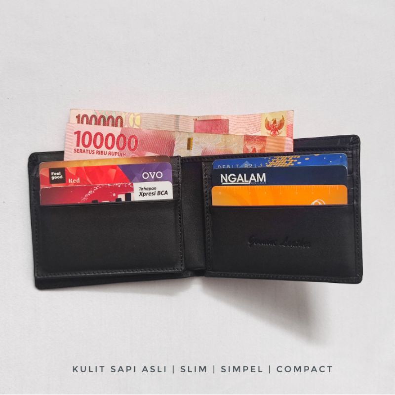 dompet pria standard dari kulit sapi