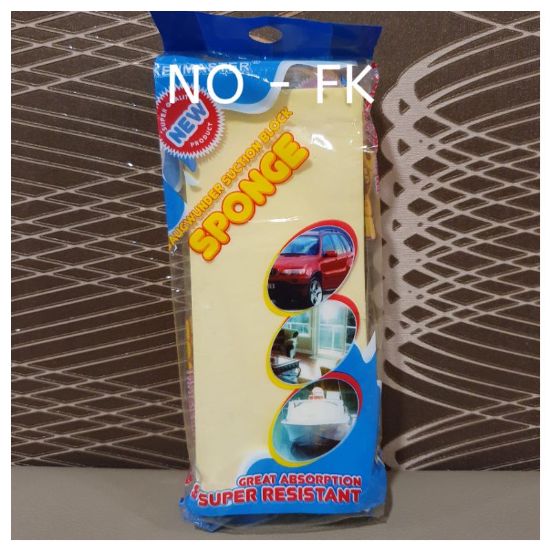 Kenmaster sponge pva busa cuci motor mobil persegi spons spon panjang serbaguna