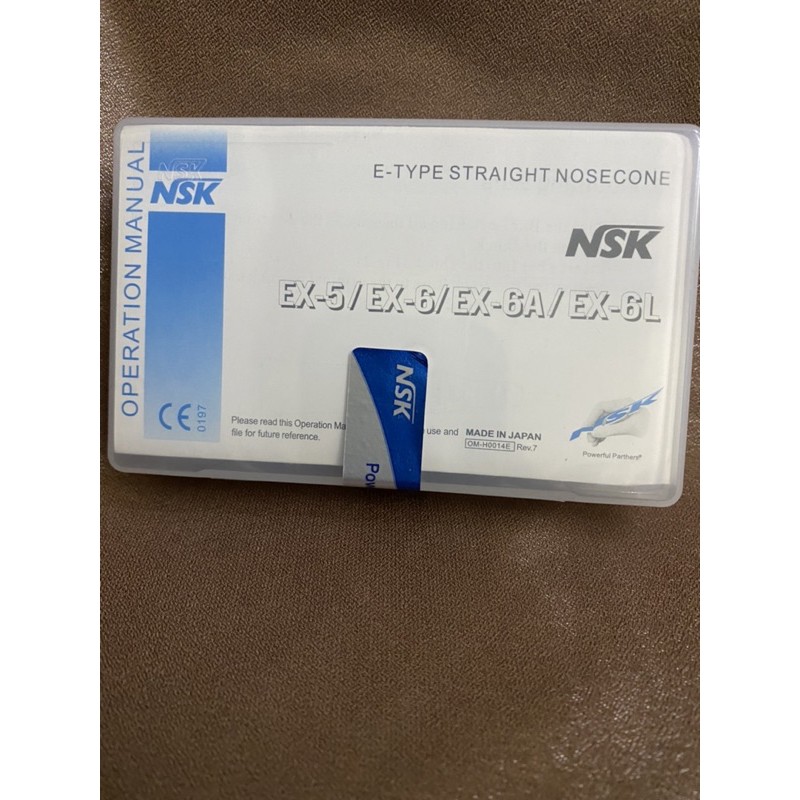 E-type straight nosecone NSK handpiece