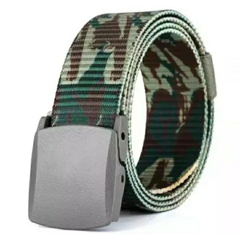 ikat Pinggang Pria Gesper Pria Tactical Motif ARMY