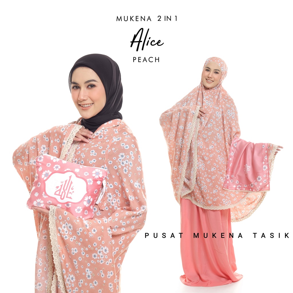 PUSAT GROSIR BELI COD MUKENA + SAJADAH DEWASA KATUN RAYON ALICE | BALI DAISY REGINA SHANNON TERMURAH