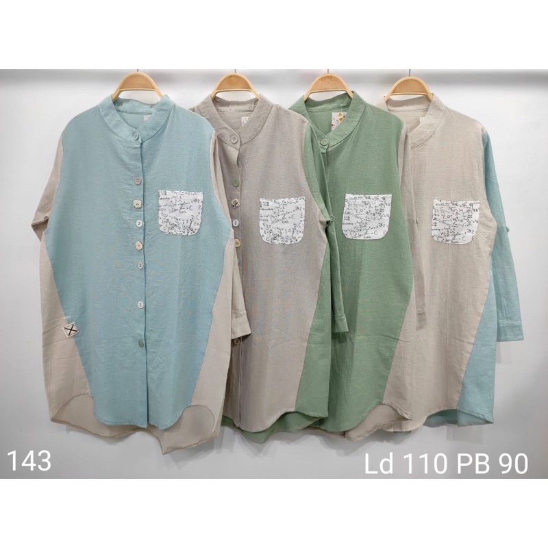 kemeja wanita by lubana tunik 143
