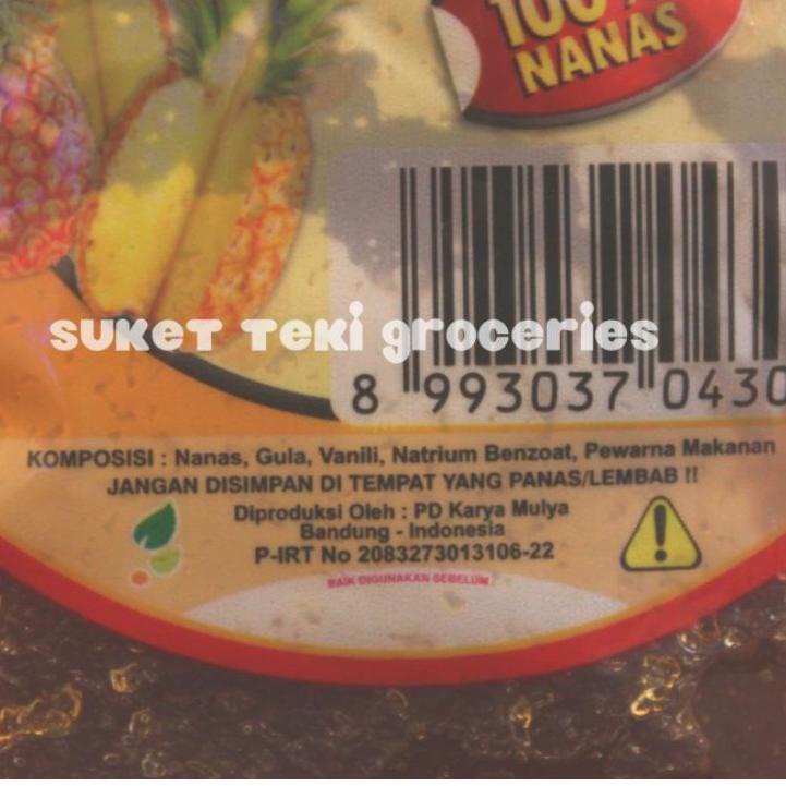 

[PROMO PZM75] Isian Nastar / Selai Nanas Nastar Donny California 500gr READY Gosend Murah