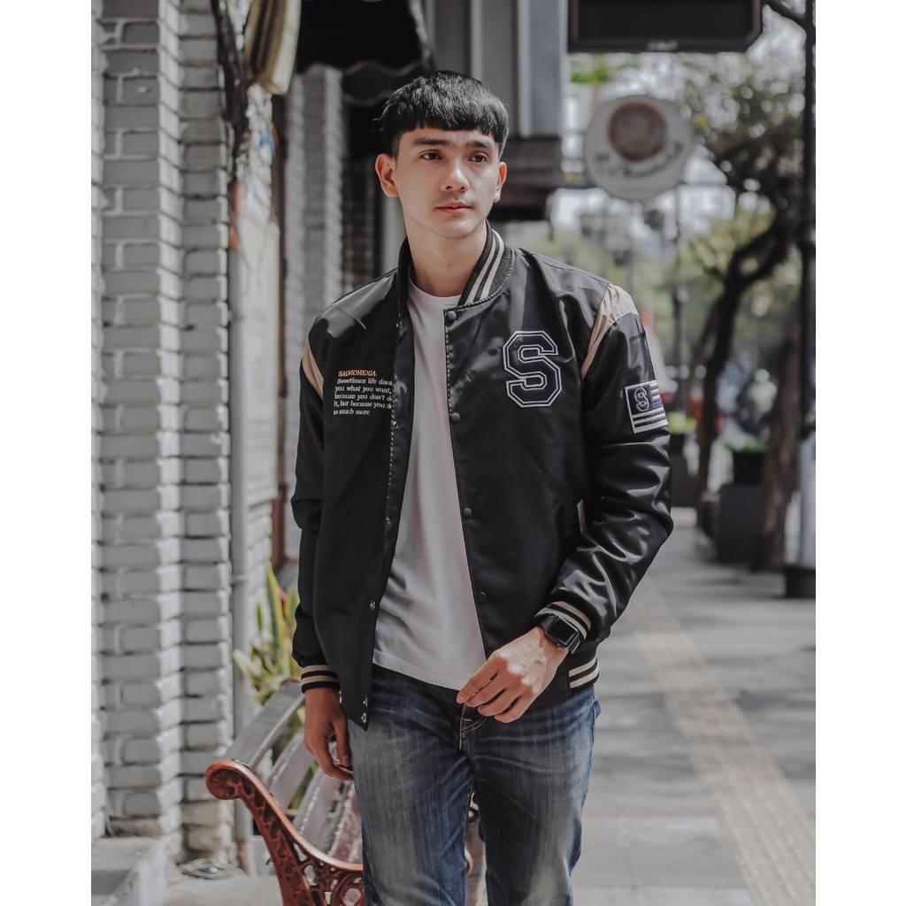 Jaket Sukajan Pria Original Salvio Hexia