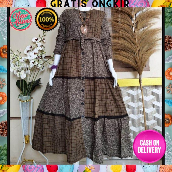 Gamis Modern Games Murah Dress Kondangan Pesta Wanita Busana Muslim Bisa Cod Terlaris Terbaru 2022 E