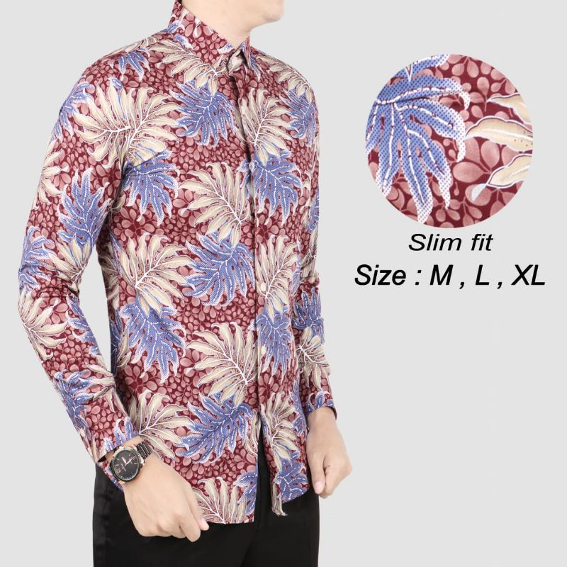 KEMEJA BATIK SLIM FIT CBL380 SLIMFIT