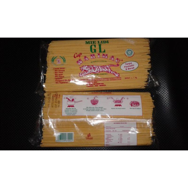 

Mie Lidi Mie Gomak GL 1 Kg