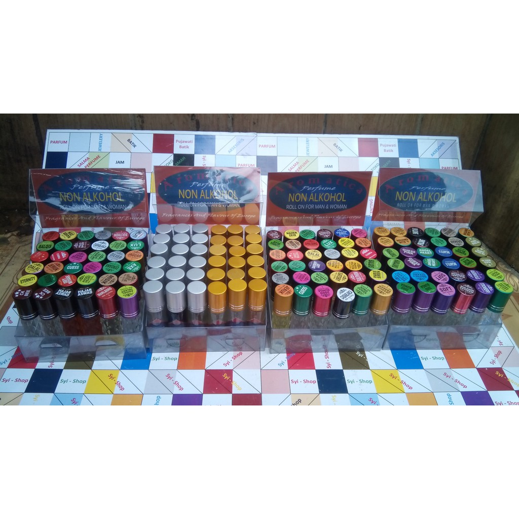 GROSIR Aneka Macam Parfum Roll On 8 ml By Aromatica Perfume