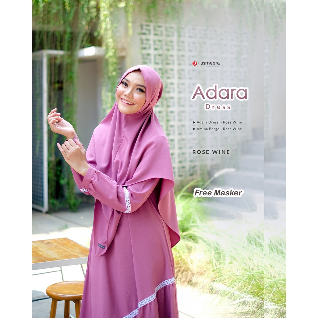 Gamis Dress Wanita Tercantik Adara By Yasmeera
