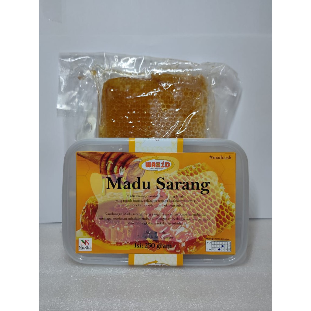 

MADU SARANG (250 gr) MADU WAHID MURNI 100%