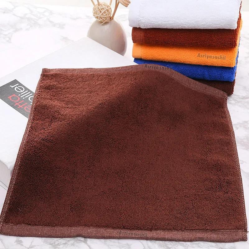 Handuk Sapu Tangan 30x30 Cokelat COTTON 100% Tebal Asriyasashii Termurah Terlaris