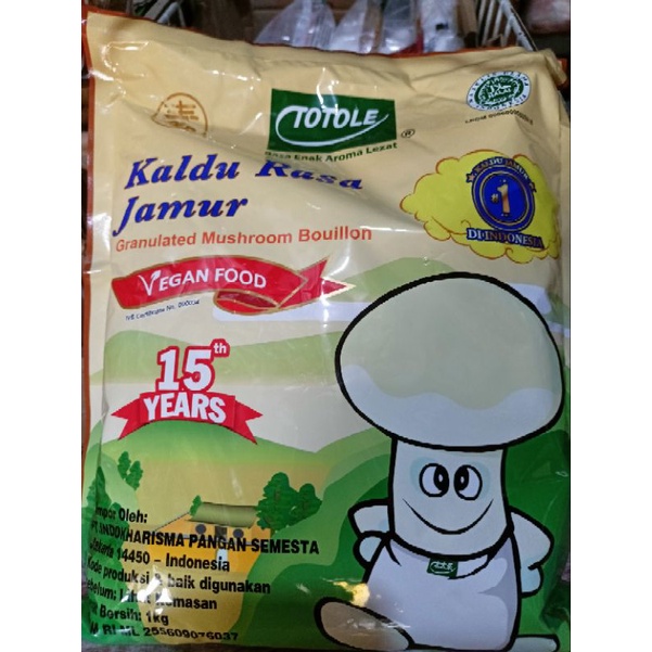 

kaldu rasa jamur 1kg totole