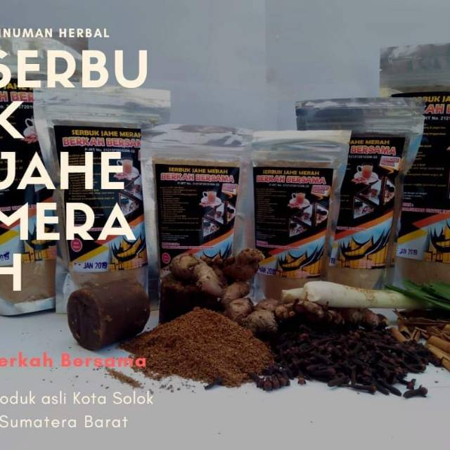 

BPOM Jahe merah praktis 500gr