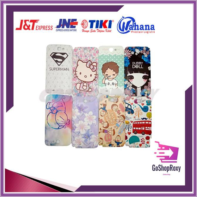 backdoor samsung note 2 karakter tutup baterai samsung note 2