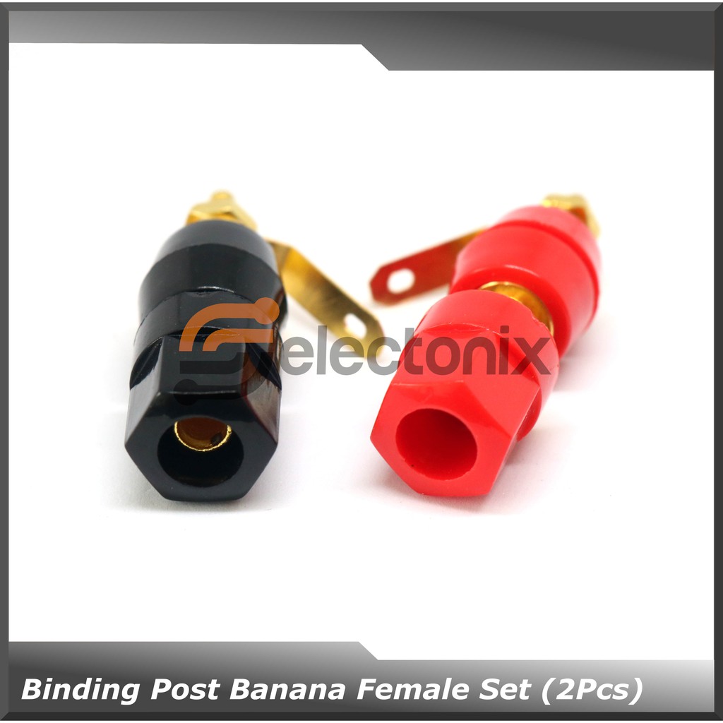 Binding Post Banana Set [2pcs] | Gold Taiwan