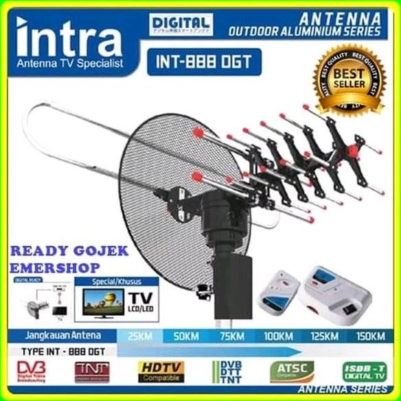 Antena Tv Digital Remote Booster Bisa Di Putar 360 Derajat Atv78787