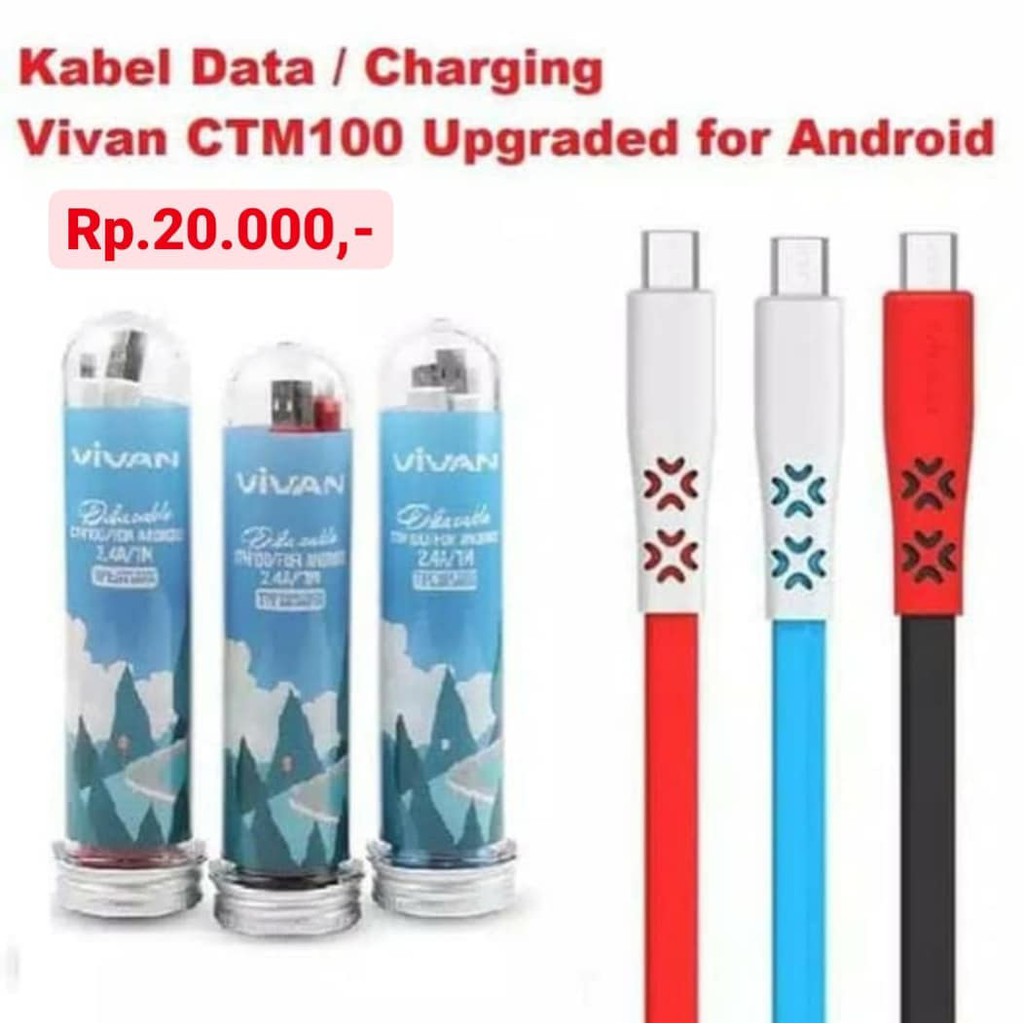 KABEL VIVAN MICRO USB CTM100