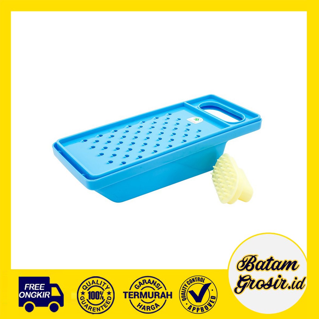 Promo Batamgrosir.id | Parutan Sayur - Parutan Keju Dengan Wadah - Pemarut Kentang Green Leaf 3123 yDn67mIKRGVbb