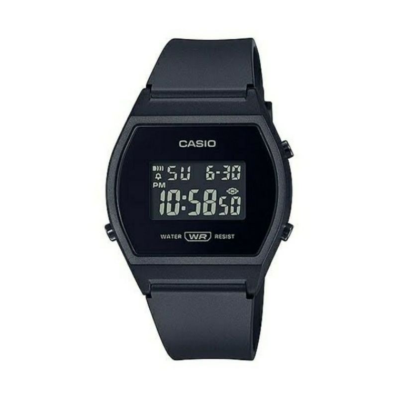 CASIO WANITA DIGITAL LW-204-1BDF / LW204-1B ORIGINAL & GARANSI