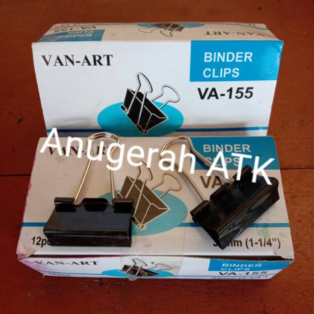 

Jepit kertas binder clips no. 155 van-art