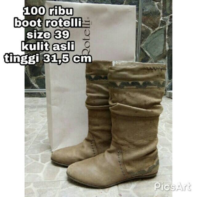 Sepatu boots Rotelli
