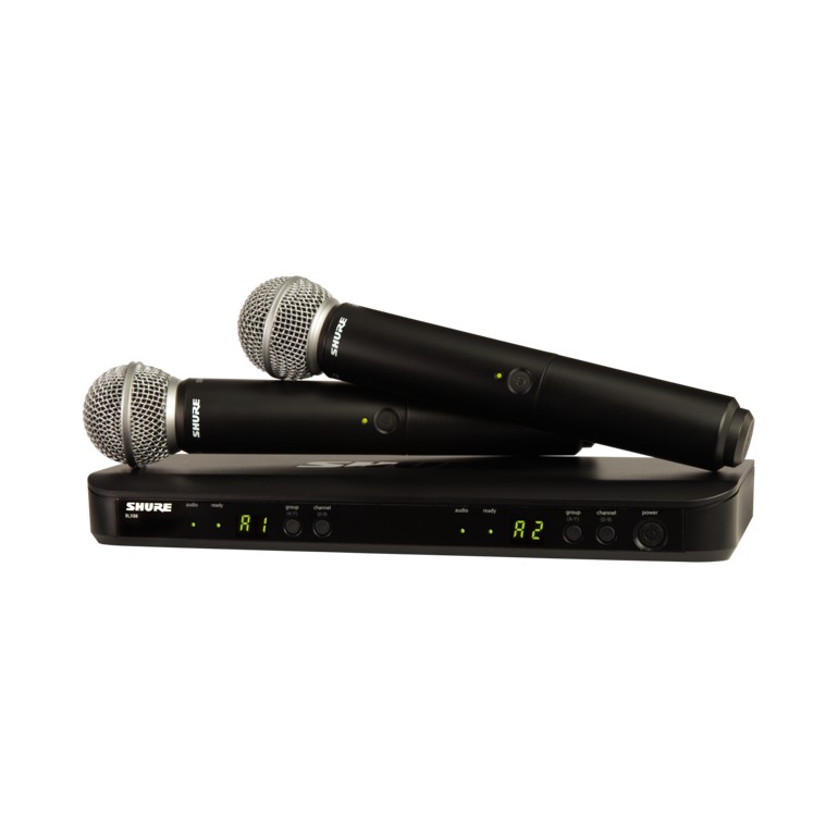 Mic Wireless Shure BLX288/SM58 Shure BLX288 SM58 Shure BLX 288/SM 58 Original