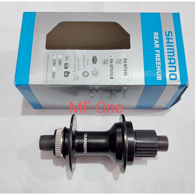 Freehub Shimano Deore 12 Speed Micro Spline TA 12 x 148 32H Tipe MT410B Microspline