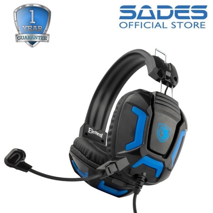 Headset Gaming Stereo Sades Element