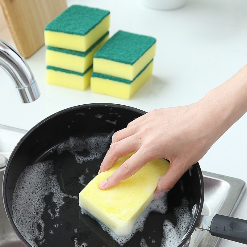 1pc Sabut Spons Cuci Piring Isi Ulang
