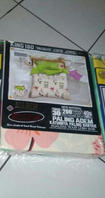 Sprei My Love King 180 Cm X 200 Cm Corak Botanic