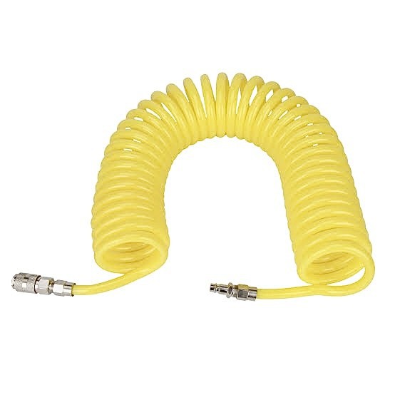 RECOIL HOSE 9 METER - SELANG SPIRAL PANJANG 9 METER - SELANG RECOIL 9 MTR - SELANG KOMPRESOR ANGIN