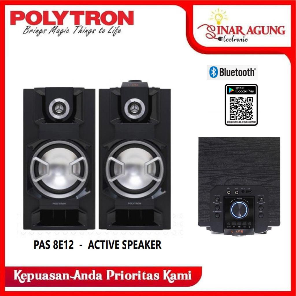 Jual POLYTRON SPEAKER ACTIVE PAS8E12 PAS 8E12 BLUETOOTH - RESMI | Shopee Indonesia