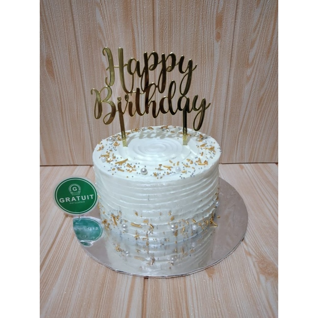 

standart cake / kue ulang tahun