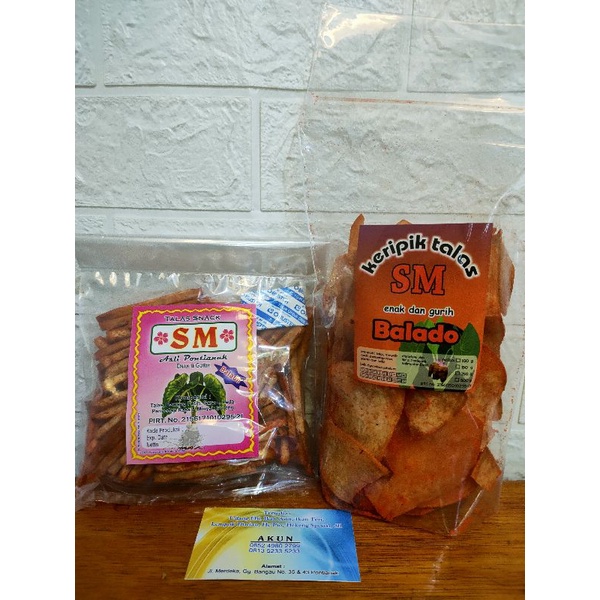 

Keripik Talas / Keladi SM Oleh oleh Pontianak BEST SELLER!!