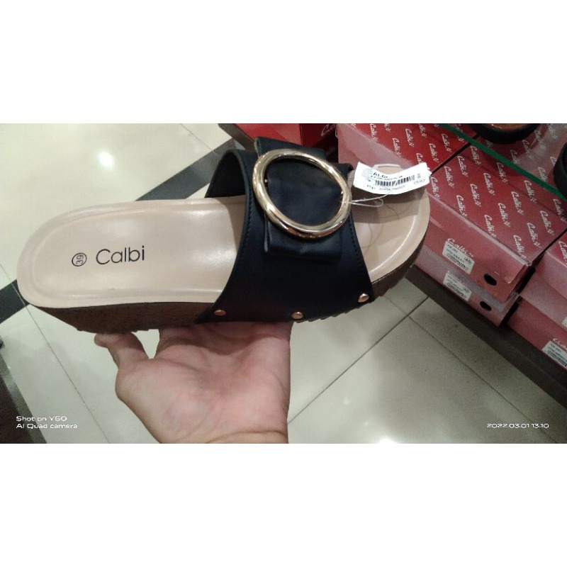 SANDAL WEDGES CALBI ORIGINAL 100%