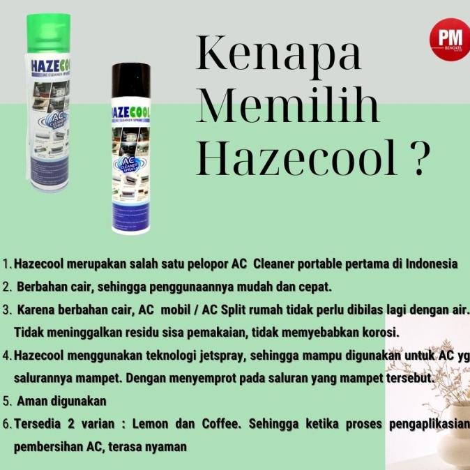 AC Cleaner spray (pembersih AC) Hazecool